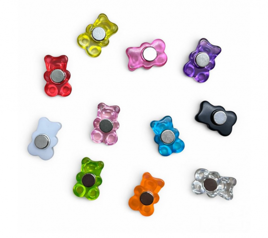 Kleine beren magneten 2 van demagneetshop.nl