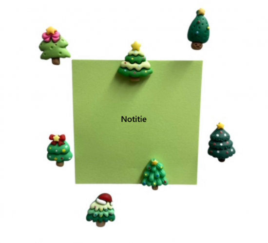 Kerstbomen magneten 2 van demagneetshop.nl