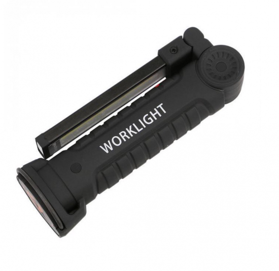 Grote LED Oplaadbare Accu Werklamp met magneet en oplaadkabel 4 van demagneetshop.nl