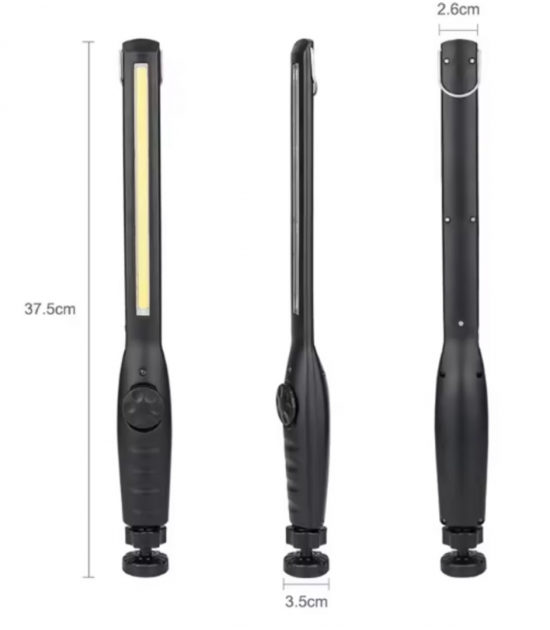 LED Werklamp XL Oplaadbaar 3 van demagneetshop.nl