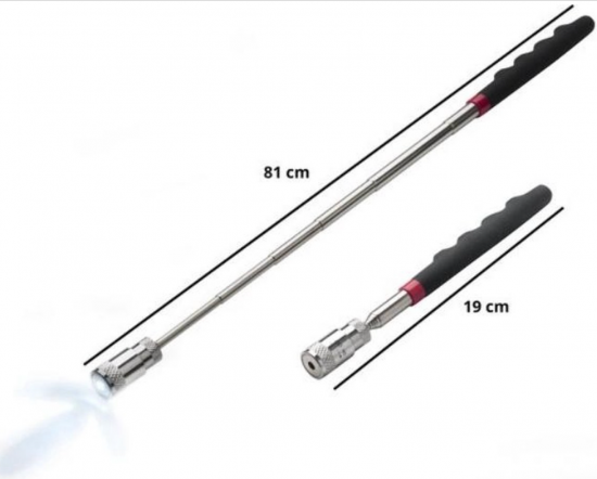 Magneet pen met lampje 5 van demagneetshop.nl