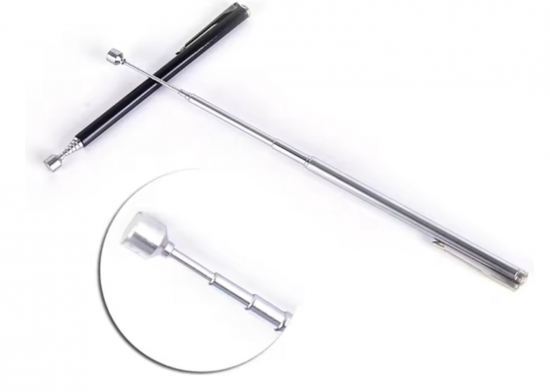 Magneet pen zwart 2 van demagneetshop.nl