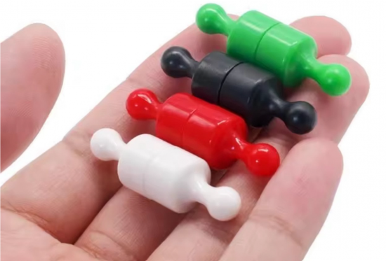 10 stuks Gekleurde Pion Magneet 12mm x 19mm 4 van demagneetshop.nl