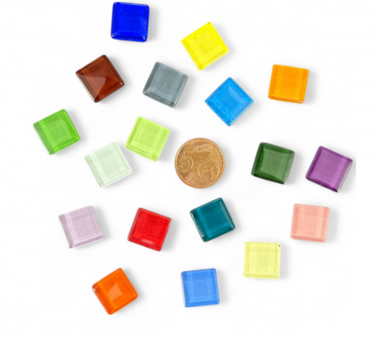 Gekleurde vierkante magneten (18 stuks) 5 van demagneetshop.nl