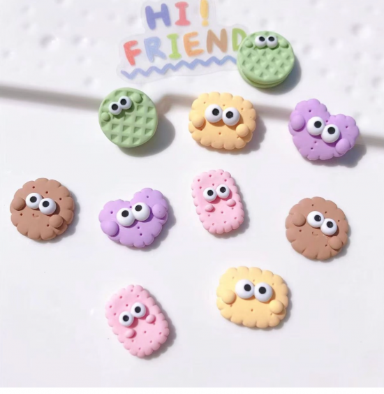 Koekjes magneten met ogen (10 stuks) 1 van demagneetshop.nl