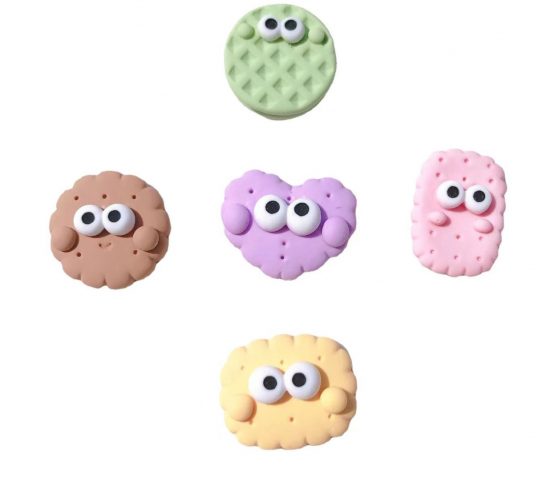 Koekjes magneten met ogen (10 stuks) 3 van demagneetshop.nl