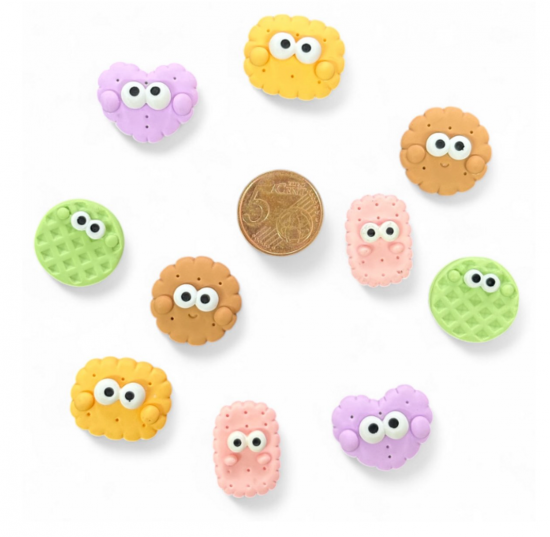 Koekjes magneten met ogen (10 stuks) 5 van demagneetshop.nl