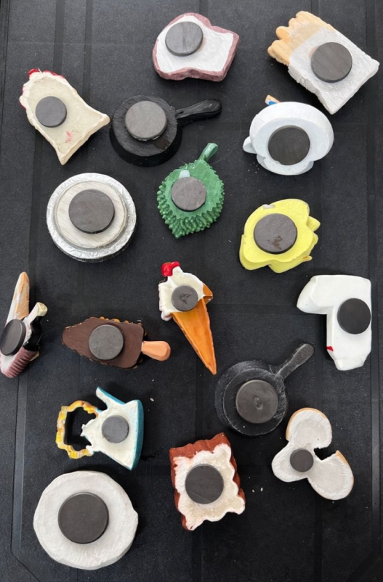 Gekleurde keuken magneten (17 stuks) 4 van demagneetshop.nl