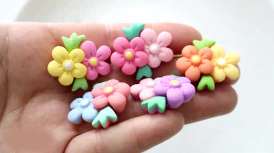 Bloem boeket magneten (5 stuks) 3 van demagneetshop.nl