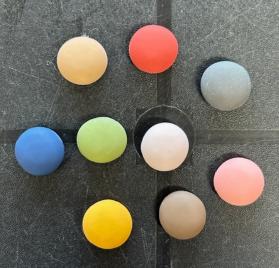 Gekleurde ronde magneten (9 stuks) 3 van demagneetshop.nl