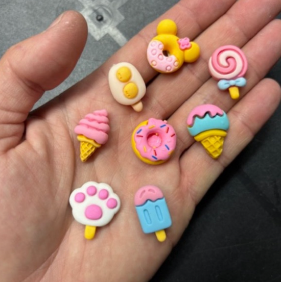 Ijs & Donut magneten (8 stuks) 3 van demagneetshop.nl
