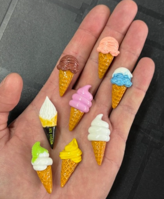 Ijsjes magneten (8 stuks) 4 van demagneetshop.nl