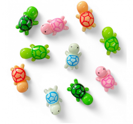 Schildpad magneten (10 stuks) 2 van demagneetshop.nl