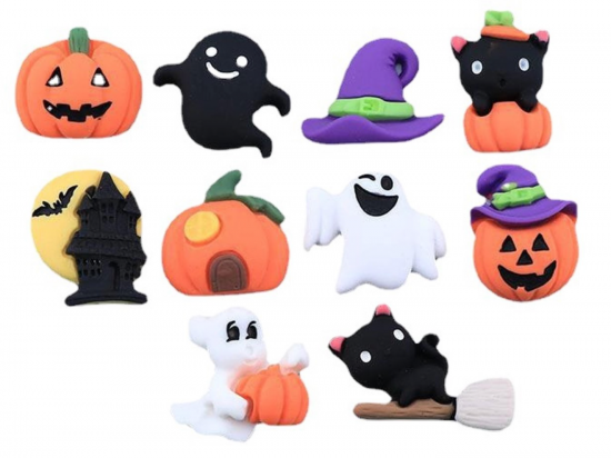 Halloween magneten (10 stuks) 2 van demagneetshop.nl