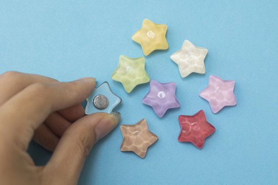 Ster magneten (8 stuks) 4 van demagneetshop.nl