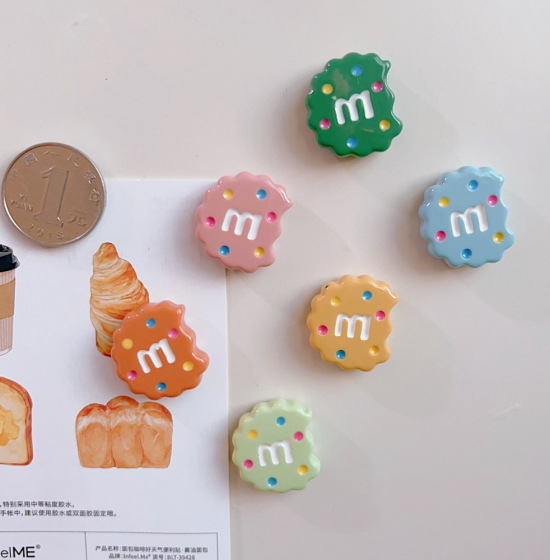 M&M koek magneten (6 stuks) 1 van demagneetshop.nl