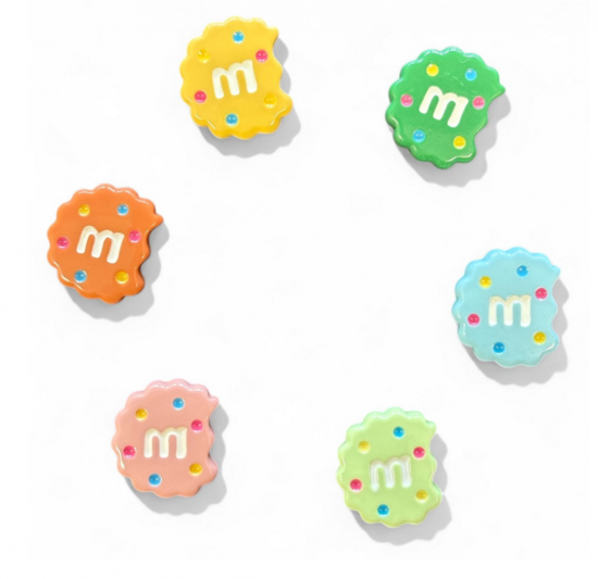 M&M koek magneten (6 stuks) 3 van demagneetshop.nl