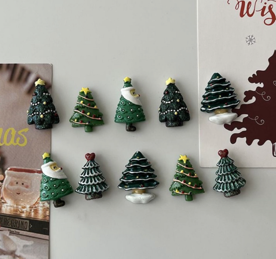 Kerstboom magneten (10 stuks) 1 van demagneetshop.nl