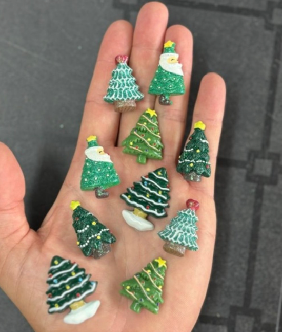 Kerstboom magneten (10 stuks) 2 van demagneetshop.nl