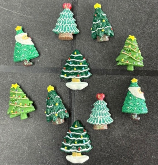Kerstboom magneten (10 stuks) 3 van demagneetshop.nl