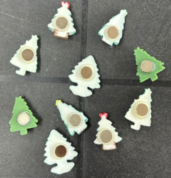 Kerstboom magneten (10 stuks) 4 van demagneetshop.nl