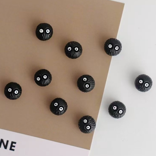 Ronde gezicht magneten (10 stuks) 1 van demagneetshop.nl