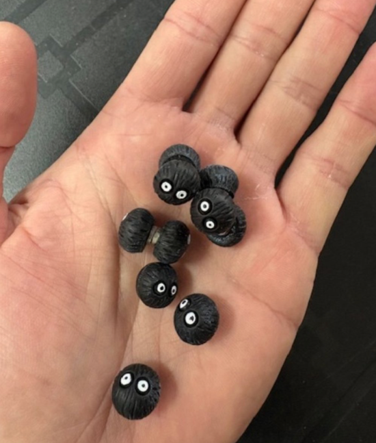 Ronde gezicht magneten (10 stuks) 2 van demagneetshop.nl