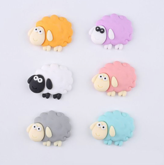 Schaap magneten (6 stuks) 3 van demagneetshop.nl