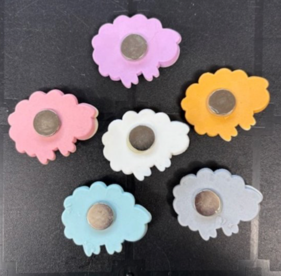 Schaap magneten (6 stuks) 4 van demagneetshop.nl