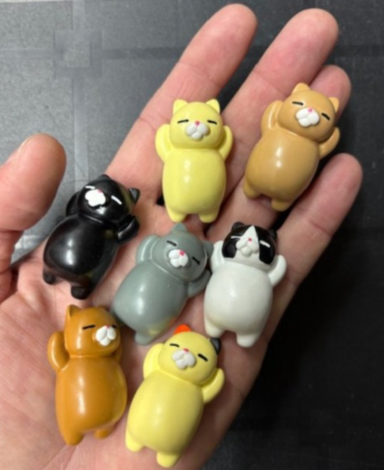 Katten magneten (7 stuks) 3 van demagneetshop.nl